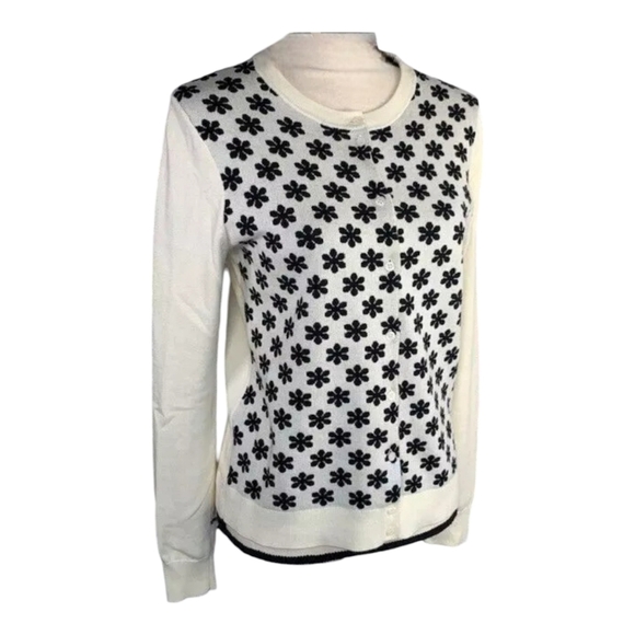 J.Crew The Caryn Cardigan in Daisy Pattern - Picture 5 of 14